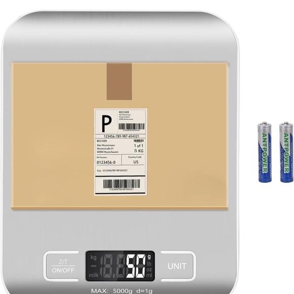 Digital Kitchen Scale with LCD Display - Picture 11 of 12